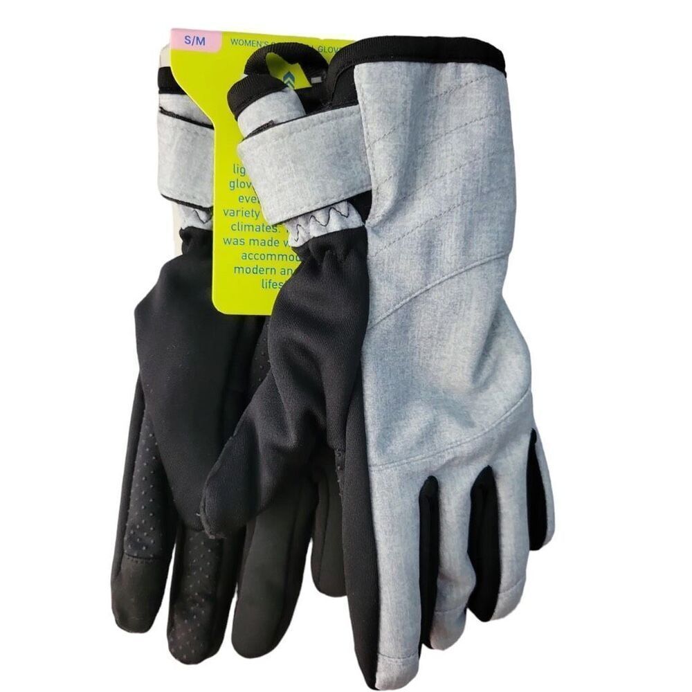 New Womens Free Country Softshell Outdoor Touchscreen Compatable Gloves - Sz S/M